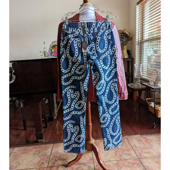 NWT Spoon Jeans distressed straight leg jeans Sz 5 - Picture 9 of 11